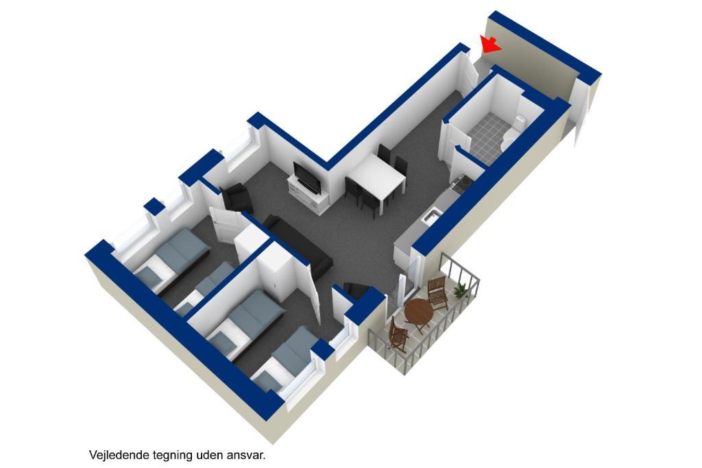 ApartHotel Faber Århus Zimmer foto